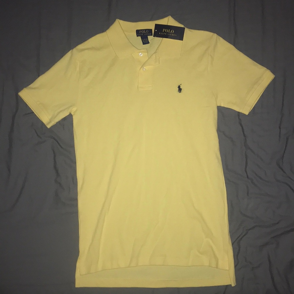 Polo By Ralph Lauren Boy’s XL (18-20) Yellow Shirt